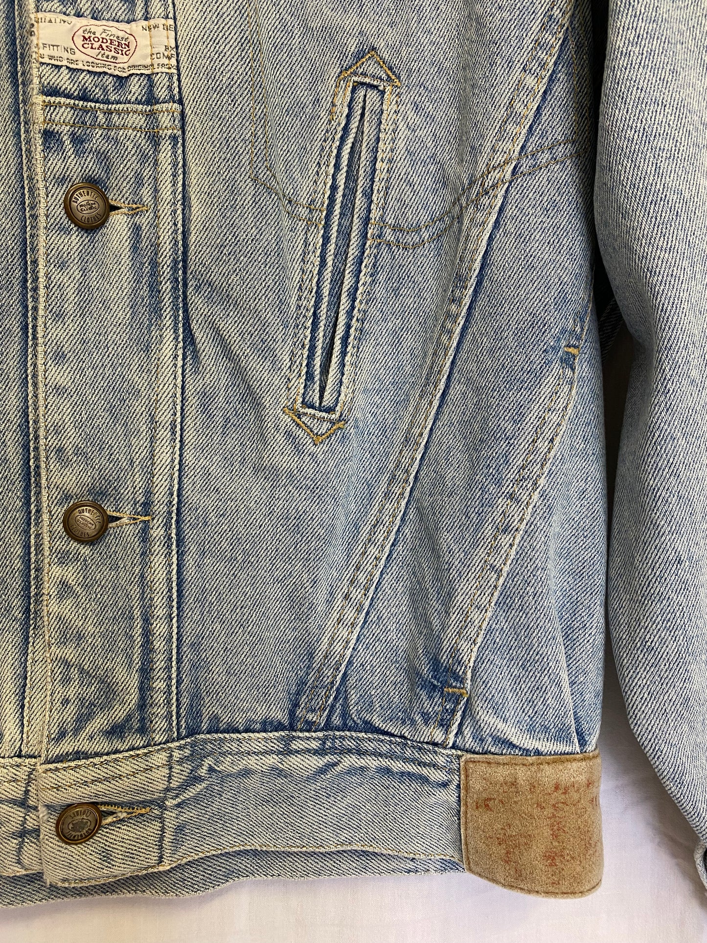 Veste en jean Vintage